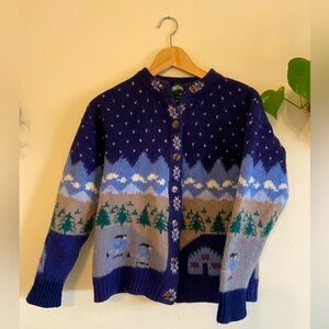 Vintage northern reflection cardigan